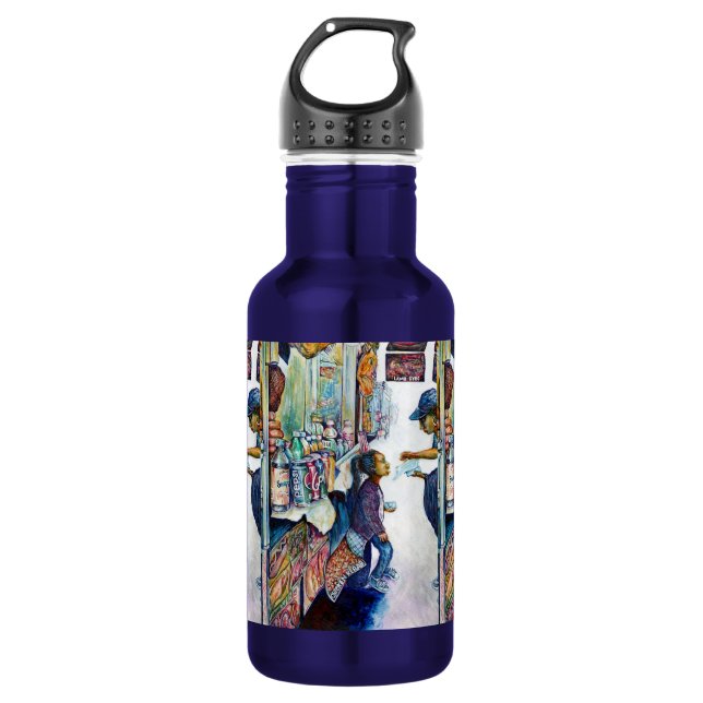 Letztlich produziert Hoffnung Edelstahlflasche (Vorderseite)