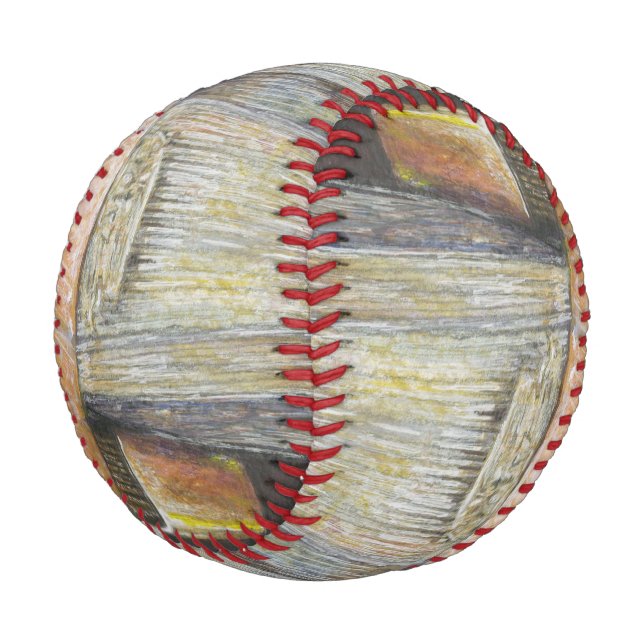 Leuchtäquivalent von leidenschaftlichen Emotionen Baseball (Schrägansicht)