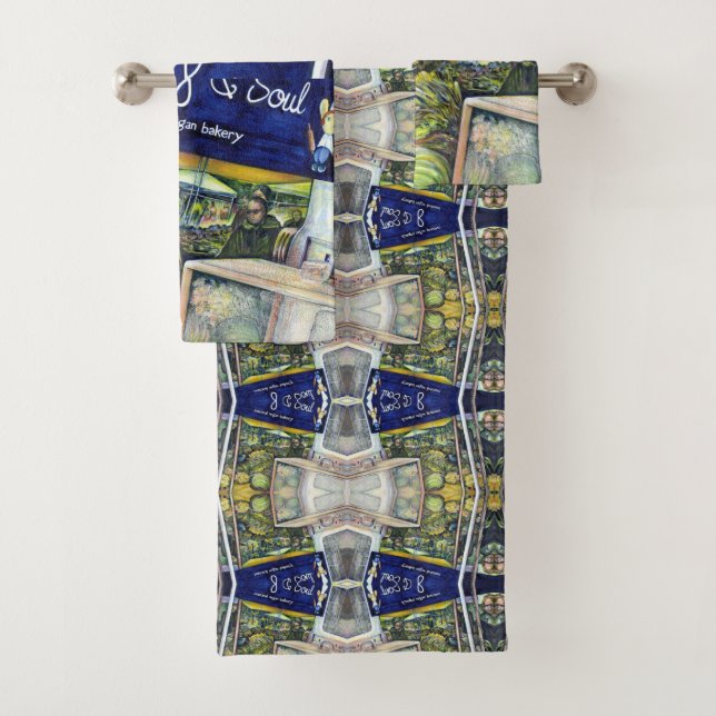 Leuchtäquivalent von Pessionate Emotion Badhandtuch Set (Insitu)