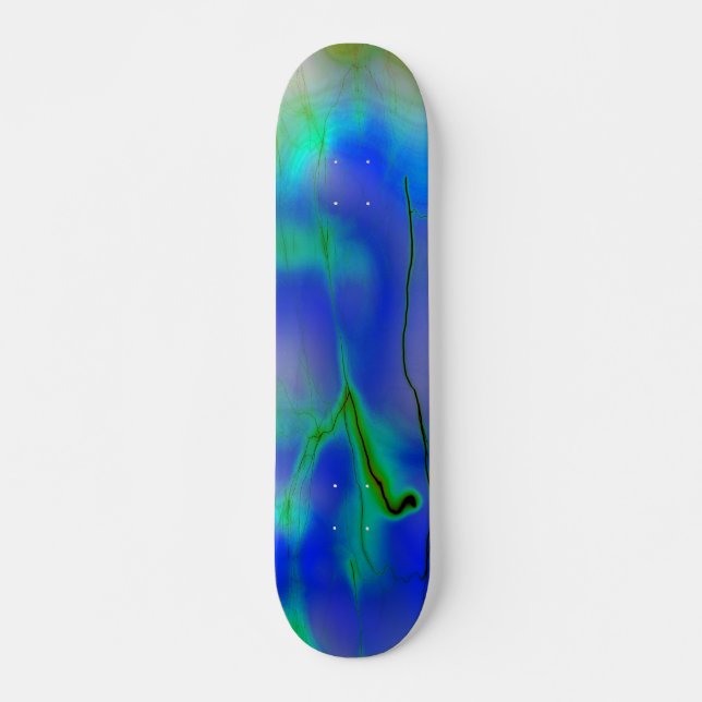 Leuchtbolzen Deck Skateboard (Vorne)