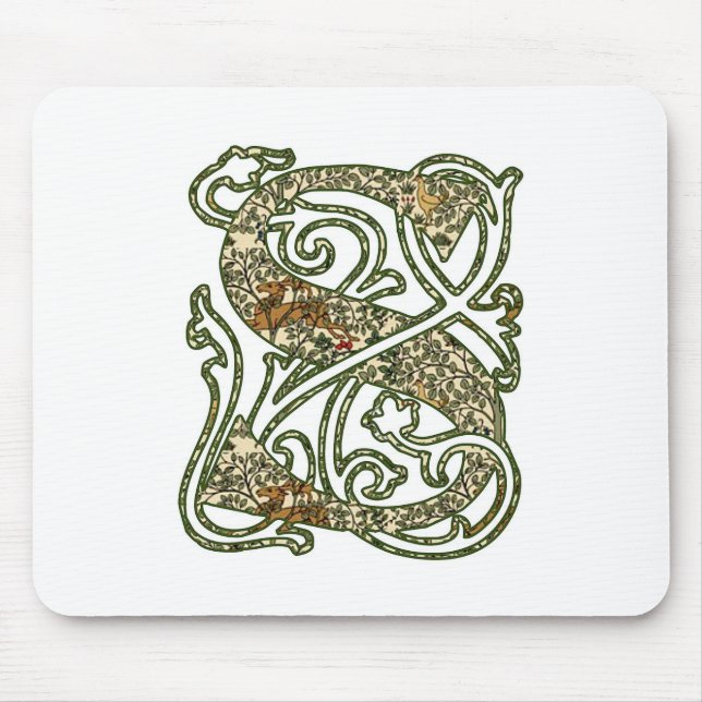 Leuchtbuchstabe "S" Mousepad (Vorne)