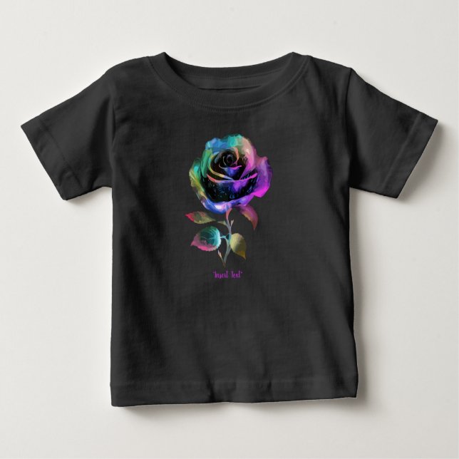 Leuchtdichte Baby T-shirt (Vorderseite)