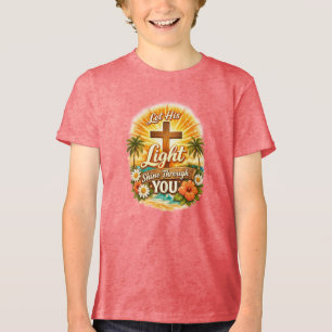 Leuchte durch DICH Tri-Blend Shirt