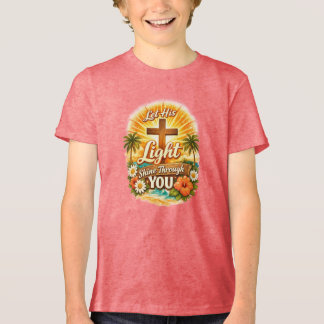 Leuchte durch DICH Tri-Blend Shirt