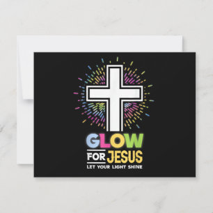 Leuchte für Jesus Christliches Kreuz T-Shirt Jesus