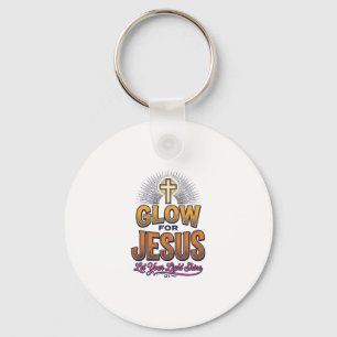 Leuchte für Jesus Lass dein Licht scheinen Christl Schlüsselanhänger