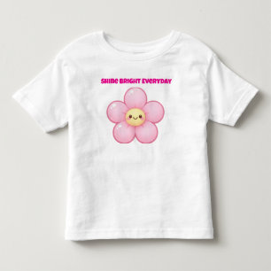 Leuchte jeden Tag hell Cute Inspirierende Kinder Kleinkind T-shirt