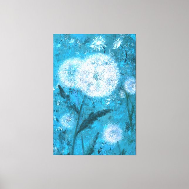 Leuchten in Moon Light Canvas Print - Malerei Leinwanddruck (Vorderseite)