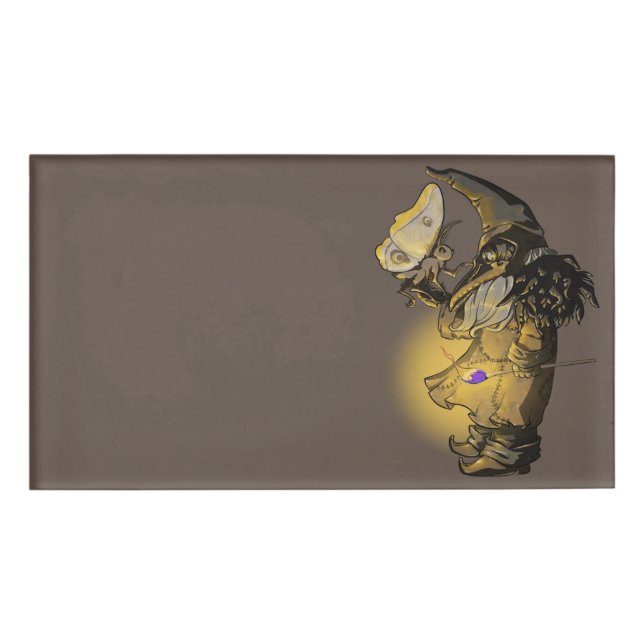 Leuchten Namenschild (Vorderseite)