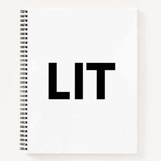 leuchten notizbuch (Vorderseite)