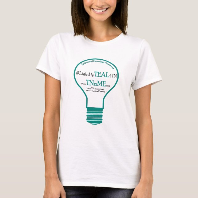 Leuchten Sie AQUAMARINEM Trigeminal4 neuralgia-T - T-Shirt (Vorderseite)