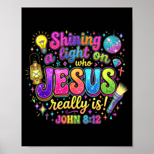 Leuchten Sie auf, wer Jesus VBS 2026 Urlaub Poster
