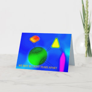 "Leuchtend" 5 x 7 Grußkarte mit Umschlag Karte