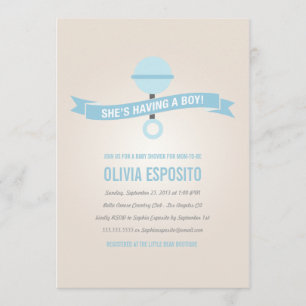 LEUCHTEND   BABY SHOWER EINLADUNGEN