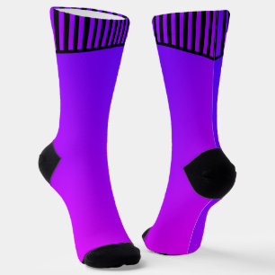 leuchtend bunt reiner, rosa lila Gradi Socken
