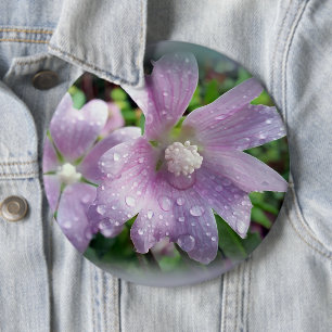 Leuchtend Lila Button
