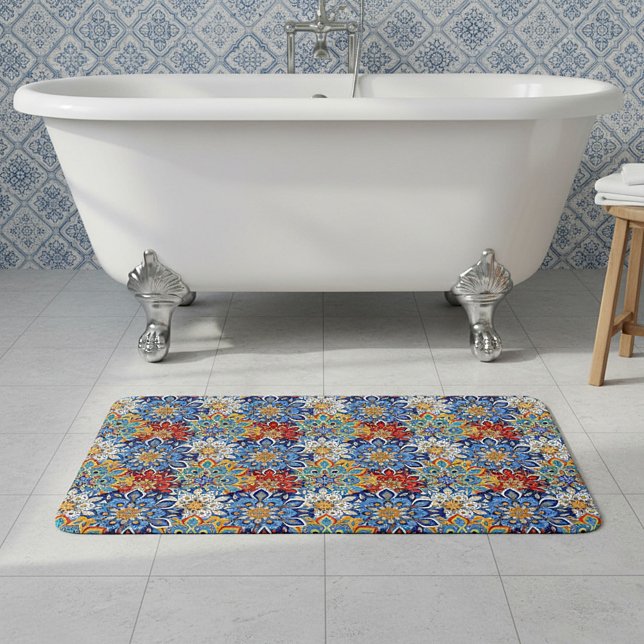 leuchtend Mandala Badematte (Von Creator hochgeladen)