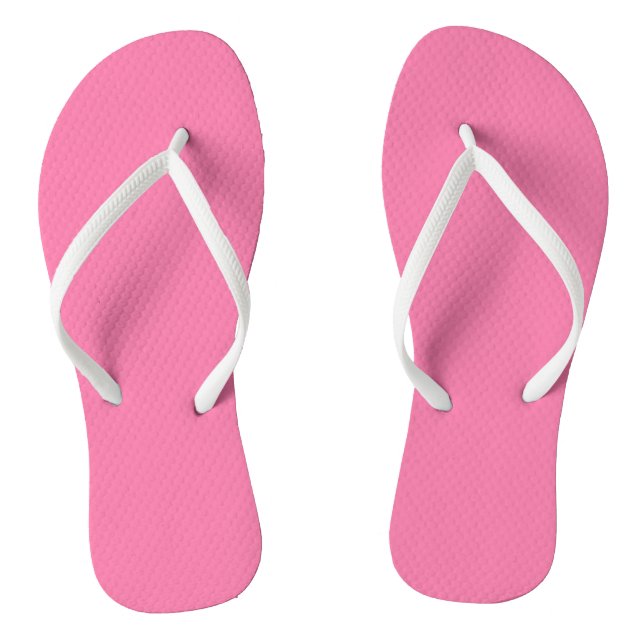 Leuchtend Pink Flip Flops (Fußbett)