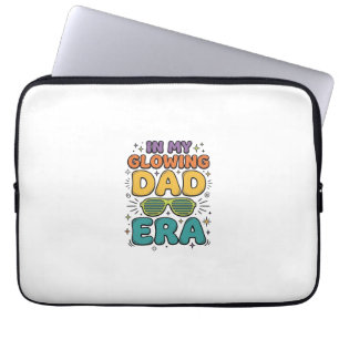Leuchtende Dad-Era-Retro-Sonnenbrille Dad-Shirt-De Laptopschutzhülle