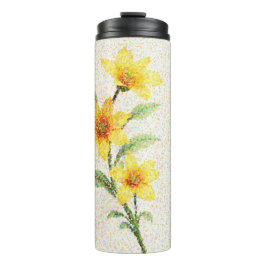 Leuchtende Dotwork Thermosbecher