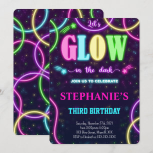 Leuchtende Einladung