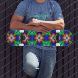 Leuchtende Farben Skateboard