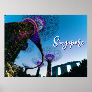Leuchtende Giganten — Superbaumgarten bei Twilight Poster