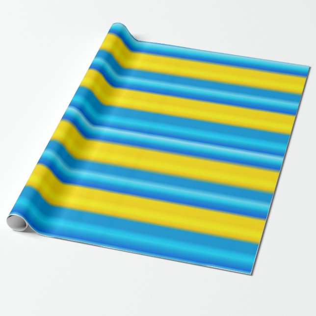 Leuchtende, glatte Diamanten koordinierende Streif Geschenkpapier (Ungerollt)