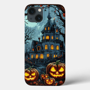 Leuchtende Kürbisse in der Halloween-Nacht Case-Mate iPhone Hülle