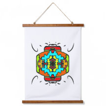 Leuchtende Laternen-Mandala