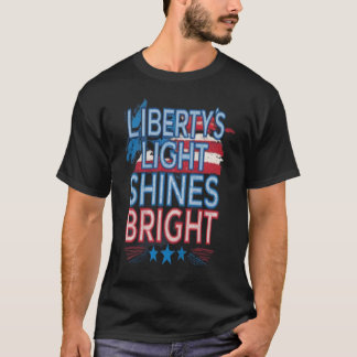 Leuchtende Leuchttürme der Freiheit T-Shirt