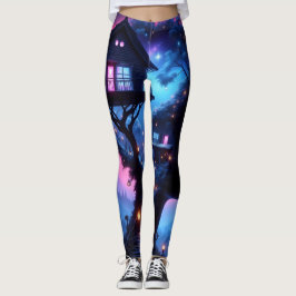 Leuchtende Liebe: "Neonabende und endlose Träume" Leggings