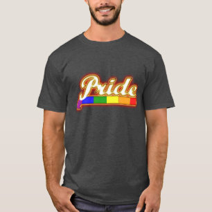Leuchtende Pride Gay Pride Farben T-Shirt