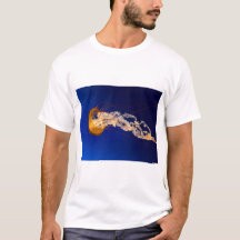 Leuchtende Quallen-Ozean-Kunst