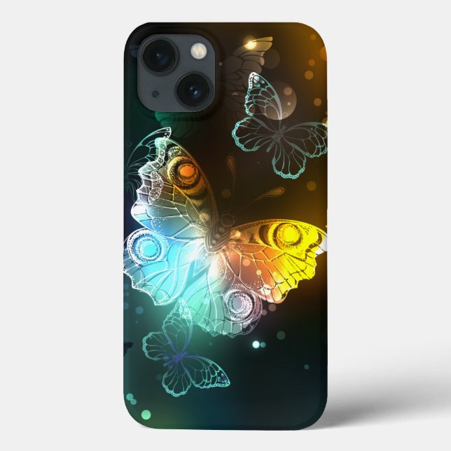 Leuchtende Schmetterlinge und Nachtschmetterlinge Case-Mate iPhone Hülle (Rückseite)