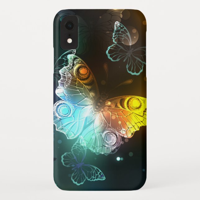 Leuchtende Schmetterlinge und Nachtschmetterlinge Case-Mate iPhone Hülle (Rückseite)
