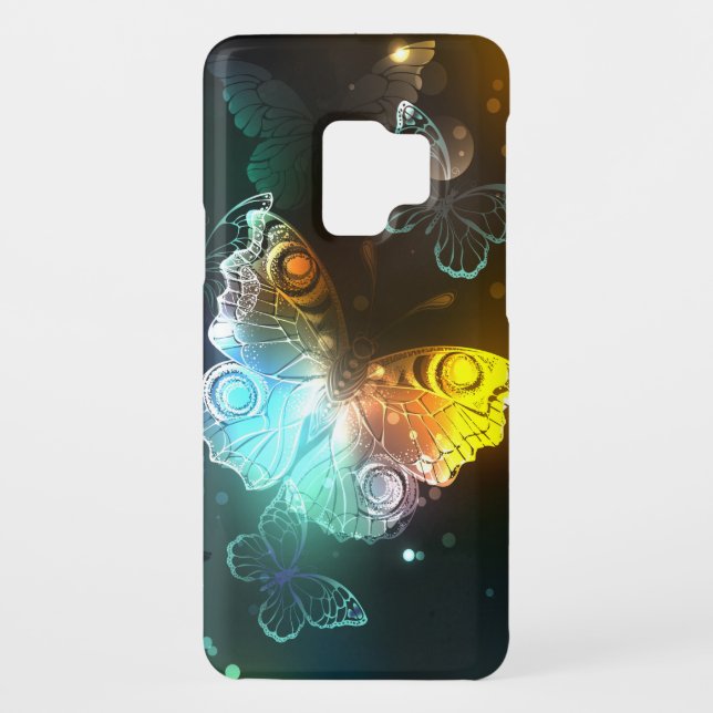 Leuchtende Schmetterlinge und Nachtschmetterlinge Case-Mate Samsung Galaxy Hülle (Rückseite)