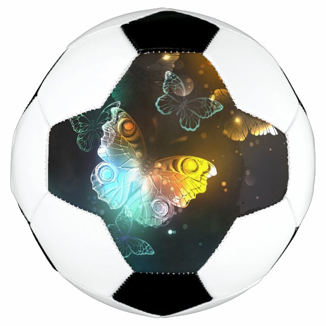 Leuchtende Schmetterlinge und Nachtschmetterlinge Fußball (Vorderseite)