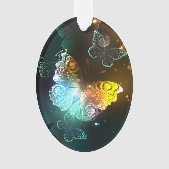 Leuchtende Schmetterlinge und Nachtschmetterlinge Ornament (Vorderseite)