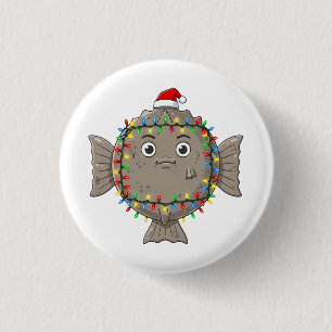 Leuchtende Seesterne-Weihnachtslichter unter Wasse Button