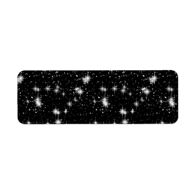 Leuchtende Sterne im Weltraum (Vorne)