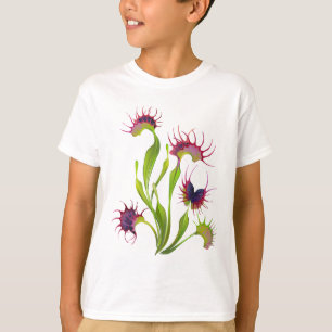 Leuchtende Venusfliegenfalle T-Shirt