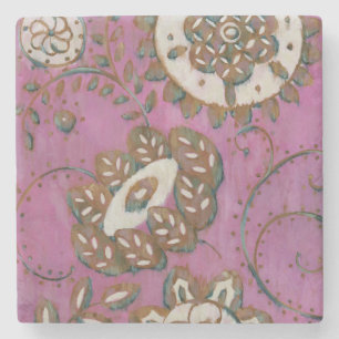 Leuchtende Verzierung II Steinuntersetzer