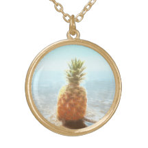 Leuchtender Ananasstrand