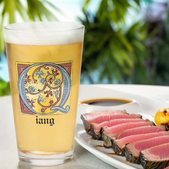 Leuchtender Brief Q Glas (Von Creator hochgeladen)