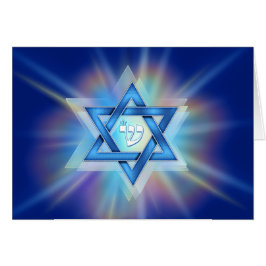 Leuchtender Davidsstern