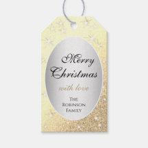 Leuchtender Gold Glitzer Sparkle Silver Effect Xma
