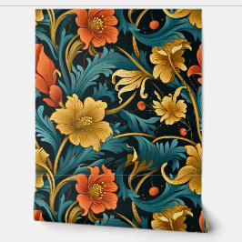 Leuchtender Märchengarten Botanisch Tapete