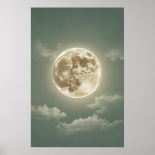 Leuchtender Monsun Poster