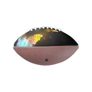 Leuchtender Schmetterling und Nachtfalter Football